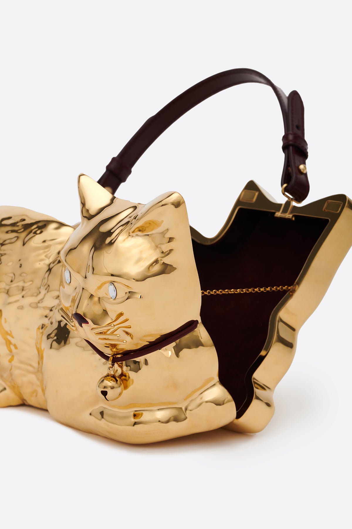 未使用 Charlotte Olympia  「CAT」 バッグ ウォレット The Cat's Meow Gold – Charlotte Olympia