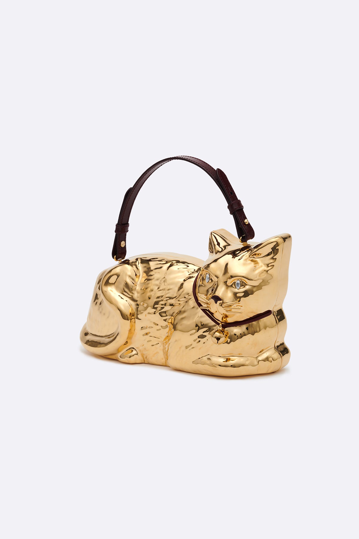 Charlotte Olympia ポシェット The Cat's Meow Gold – Charlotte Olympia