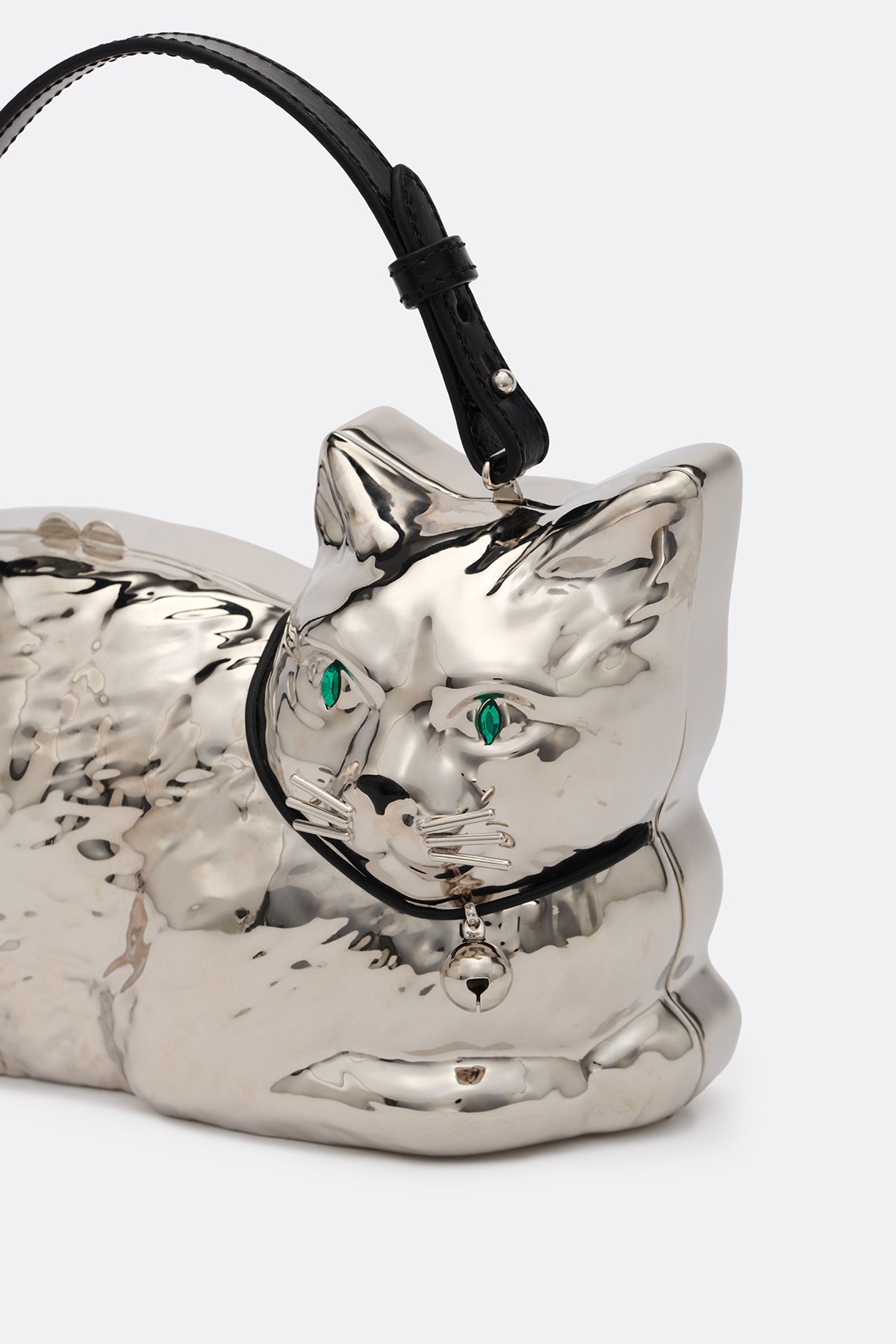 The Cat's Meow Silver – Charlotte Olympia