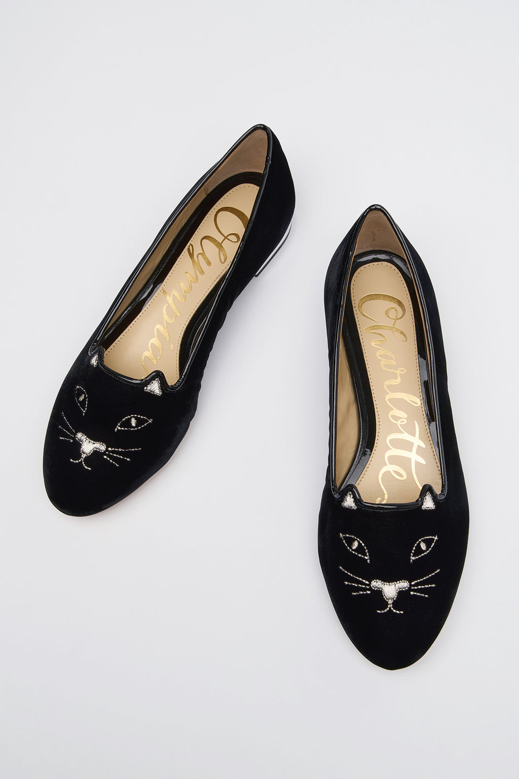CharlotteOlympia ねこ フラットシューズ Charlotte Olympia - シャーロットオリンピアCHAROTTEOLYMPIA