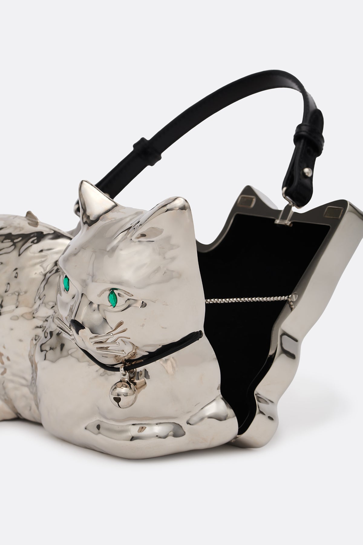 大特価‼️ CHARLOTTE OLYMPIA キャット ウォレットバッグ 長財布 The Cat's Meow Silver – Charlotte Olympia