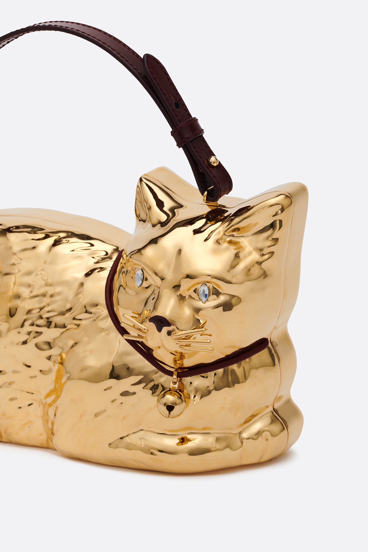 入手困難　CHARLOTTE OLYMPIA　バッグパック　猫　ゴールド刺繍 The Cat's Meow Gold – Charlotte Olympia